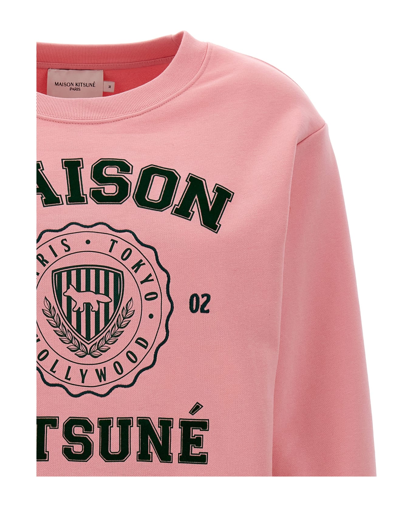Maison Kitsuné 'varisity' Sweatshirt - Pink