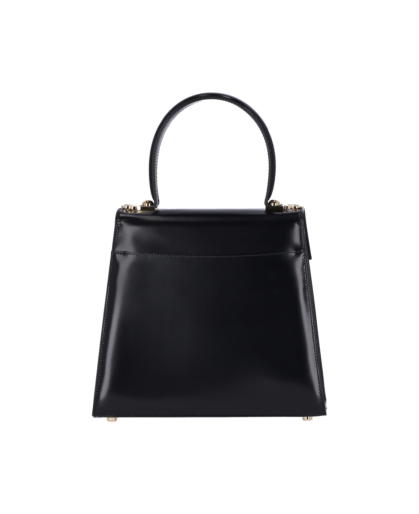 Ferragamo Iconic Medium Handbag - Black  