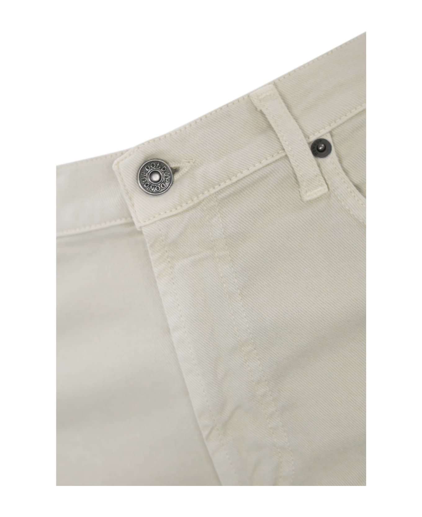 Dondup Bessie Loose Trousers In Cotton And Lyocell