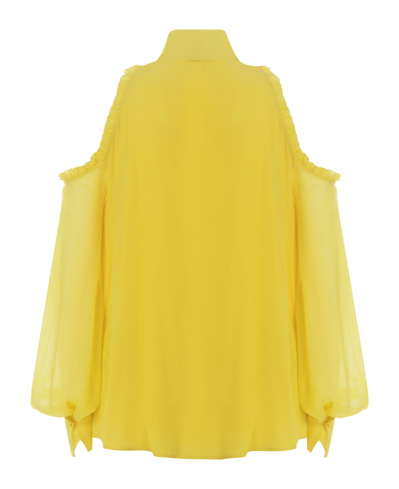 Pinko Blouse With Bare Shoulders - Giallo