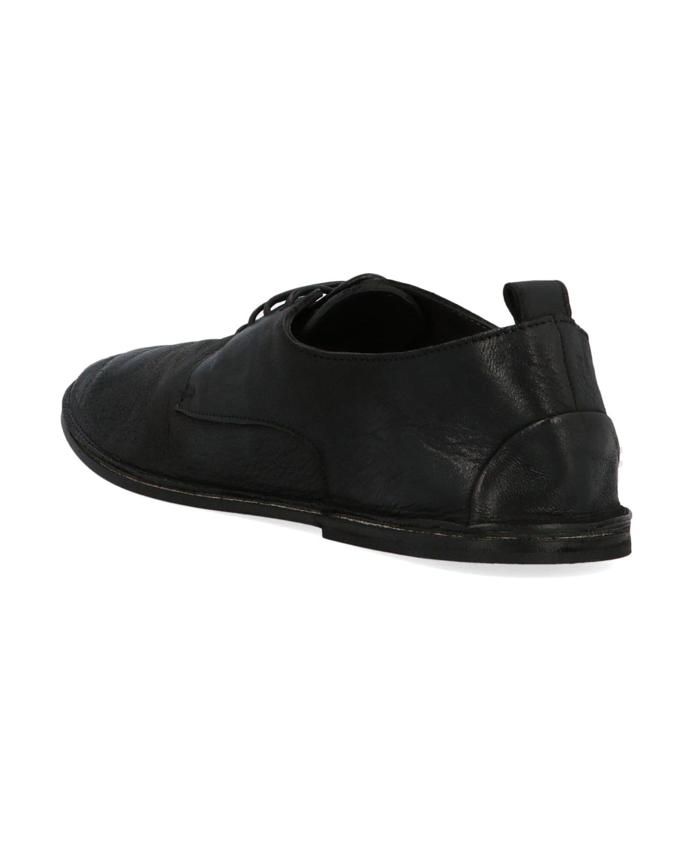 Marsell Strasacco Lace-up Shoes - BLACK