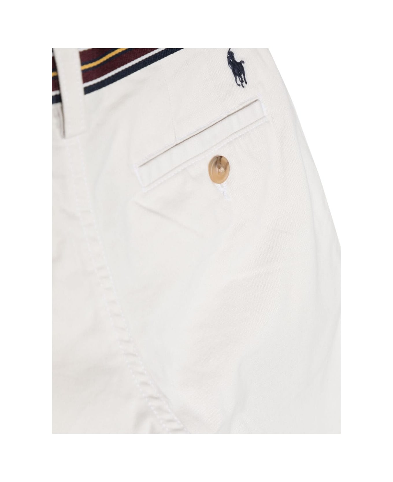 Polo Ralph Lauren Bedford Shrt Shorts Flat Front - Deckwash White