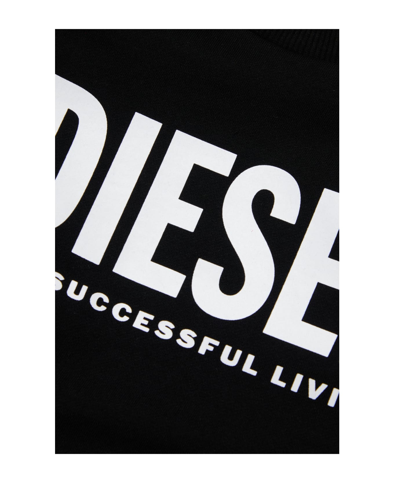 Diesel Lsfort Di Over Sweaters Diesel Cotton Crew-neck Sweatshirt With Logo