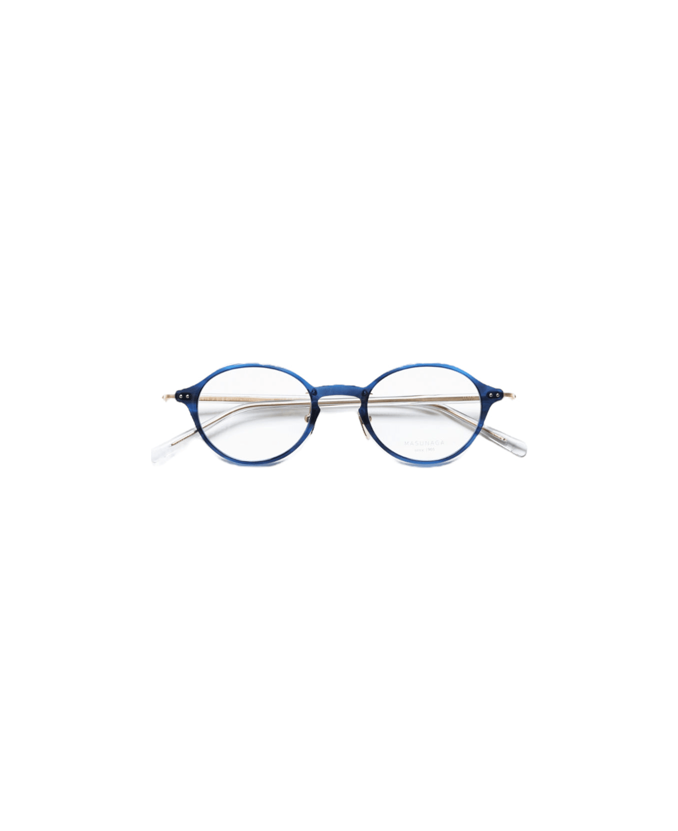 Masunaga Gms 830 - Blue Navy Glasses アイウェア