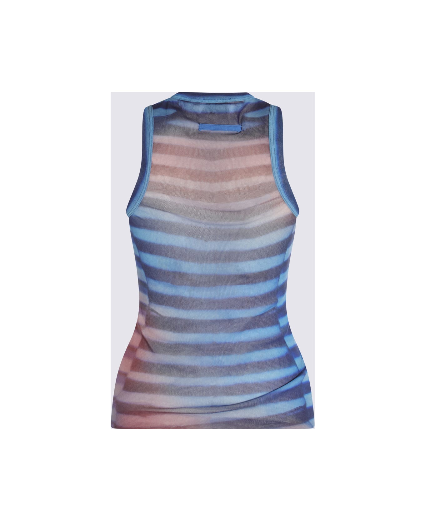 Jean Paul Gaultier Multicolor Top - LIGHTBLUE/BLUE/PEACH