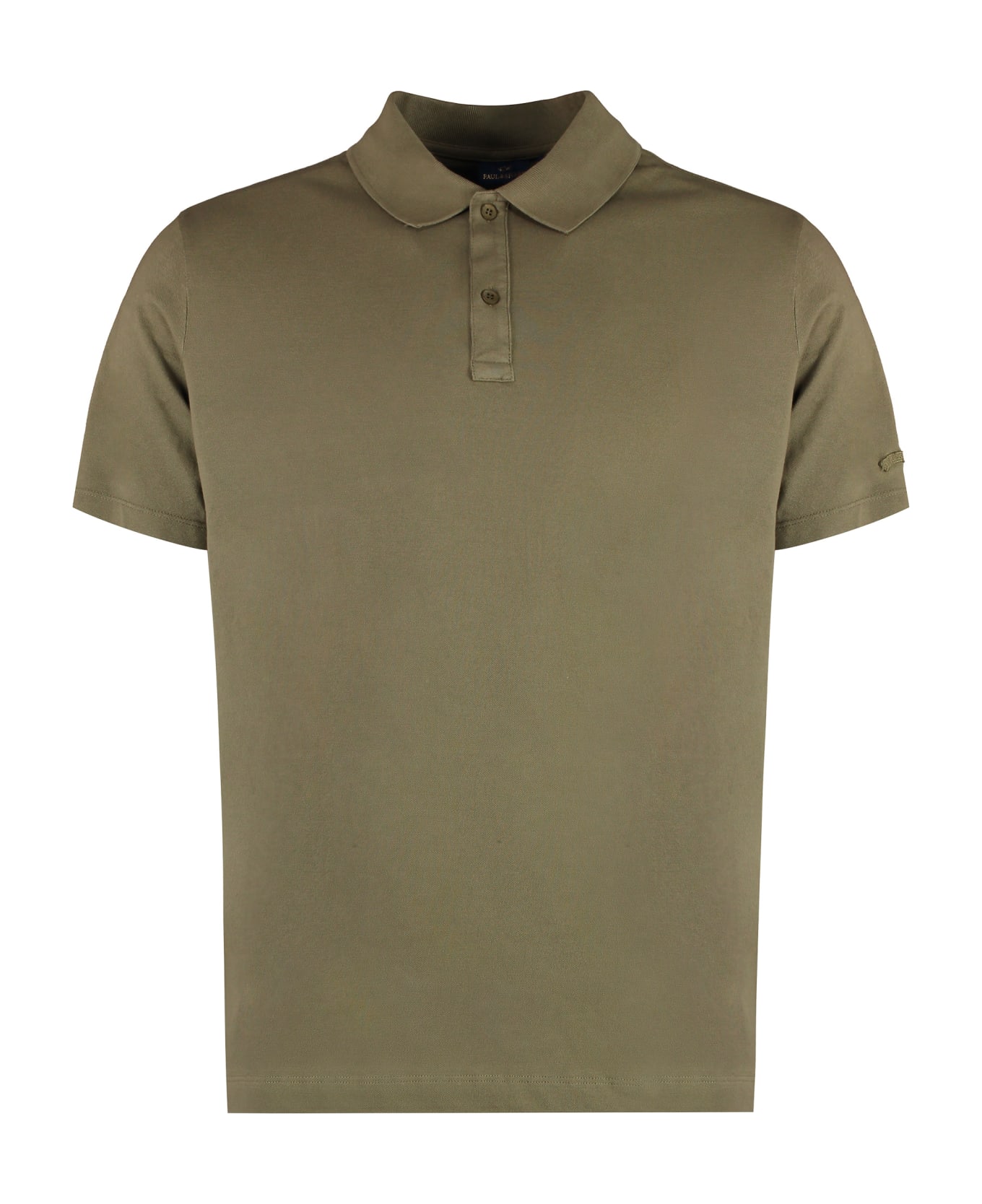 Paul&Shark Short Sleeve Cotton Polo Shirt - green