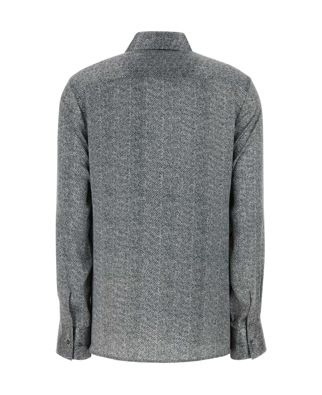 Ermanno Scervino Printed Satin Shirt - STRESCABIANCANERA