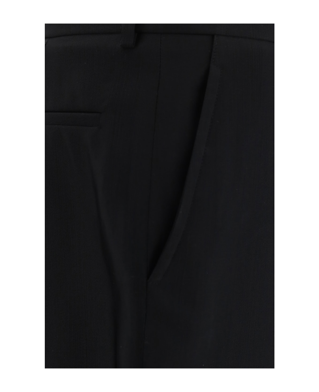 Saint Laurent High Waisted Pants - Noir