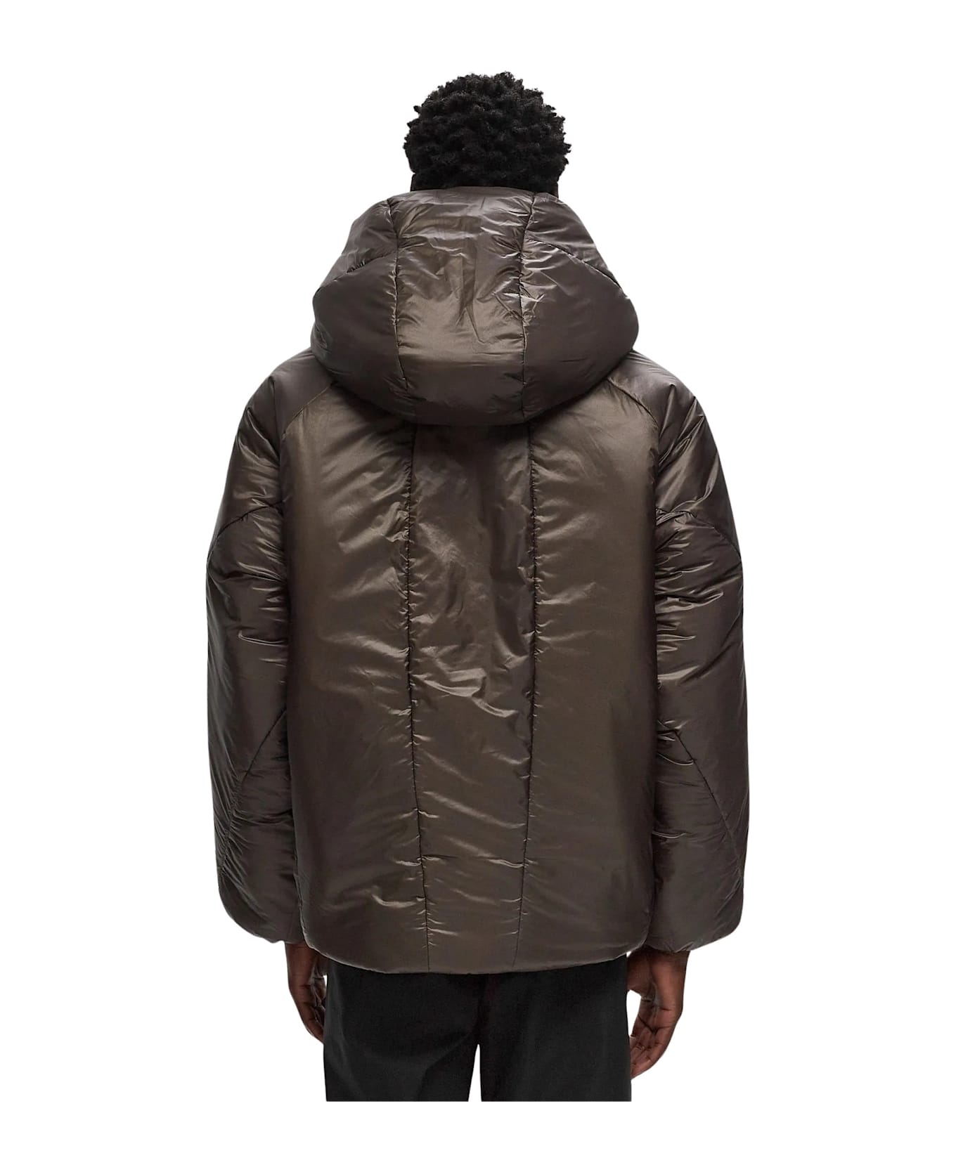 Goldwin Cloud Helicoid Parka - Jet Brown