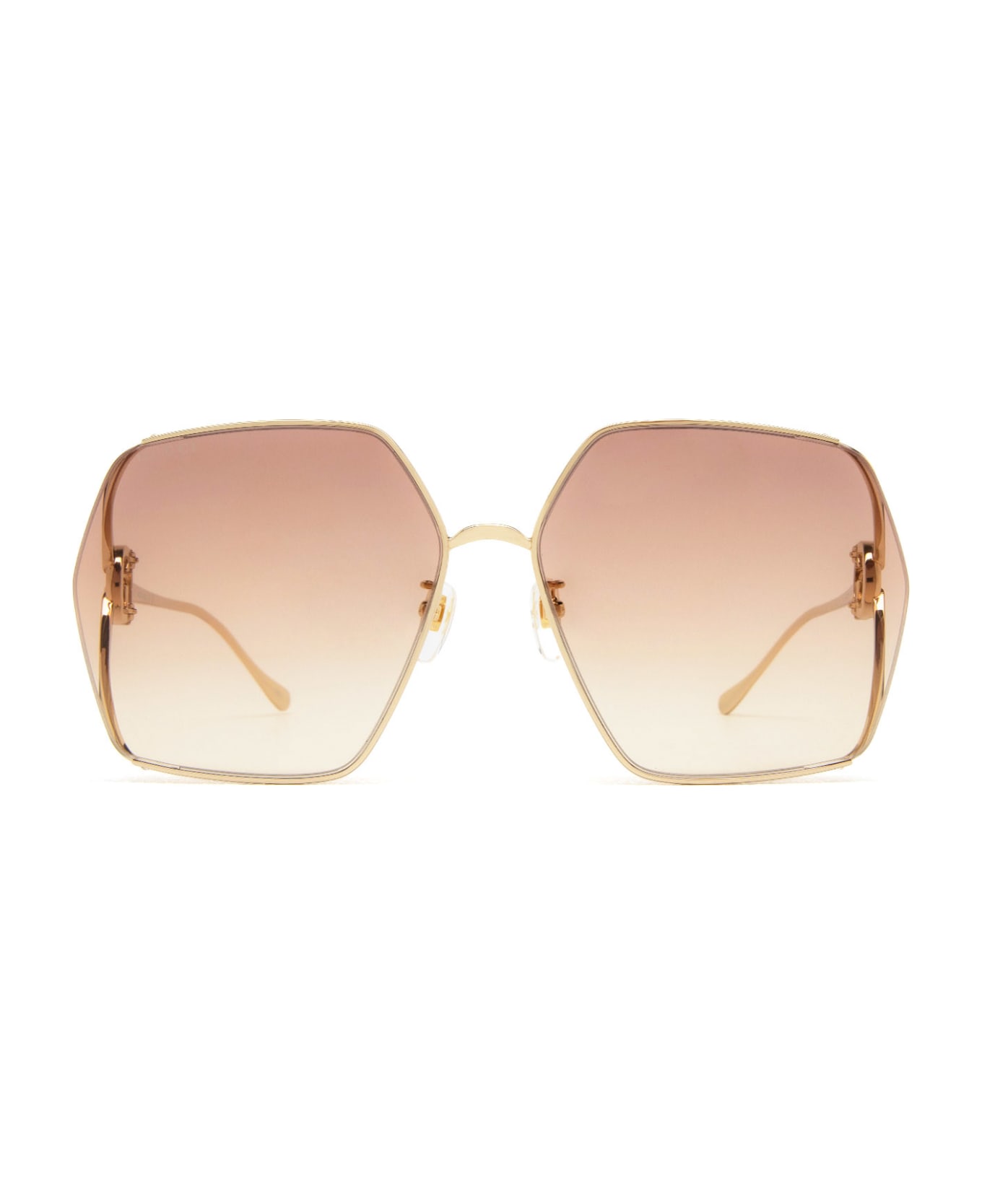 Gucci Eyewear Gg1322sa Gold Sunglasses - Gold サングラス
