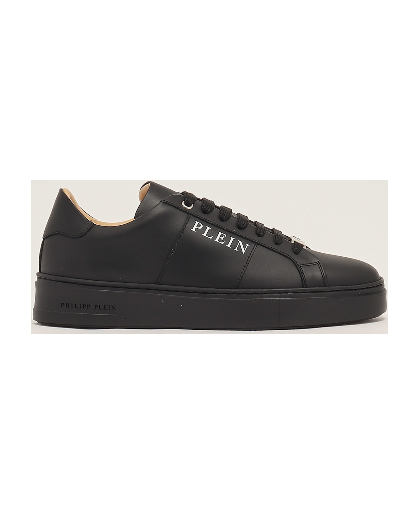 Philipp Plein Lo-top Nappa Sneaker - NERO