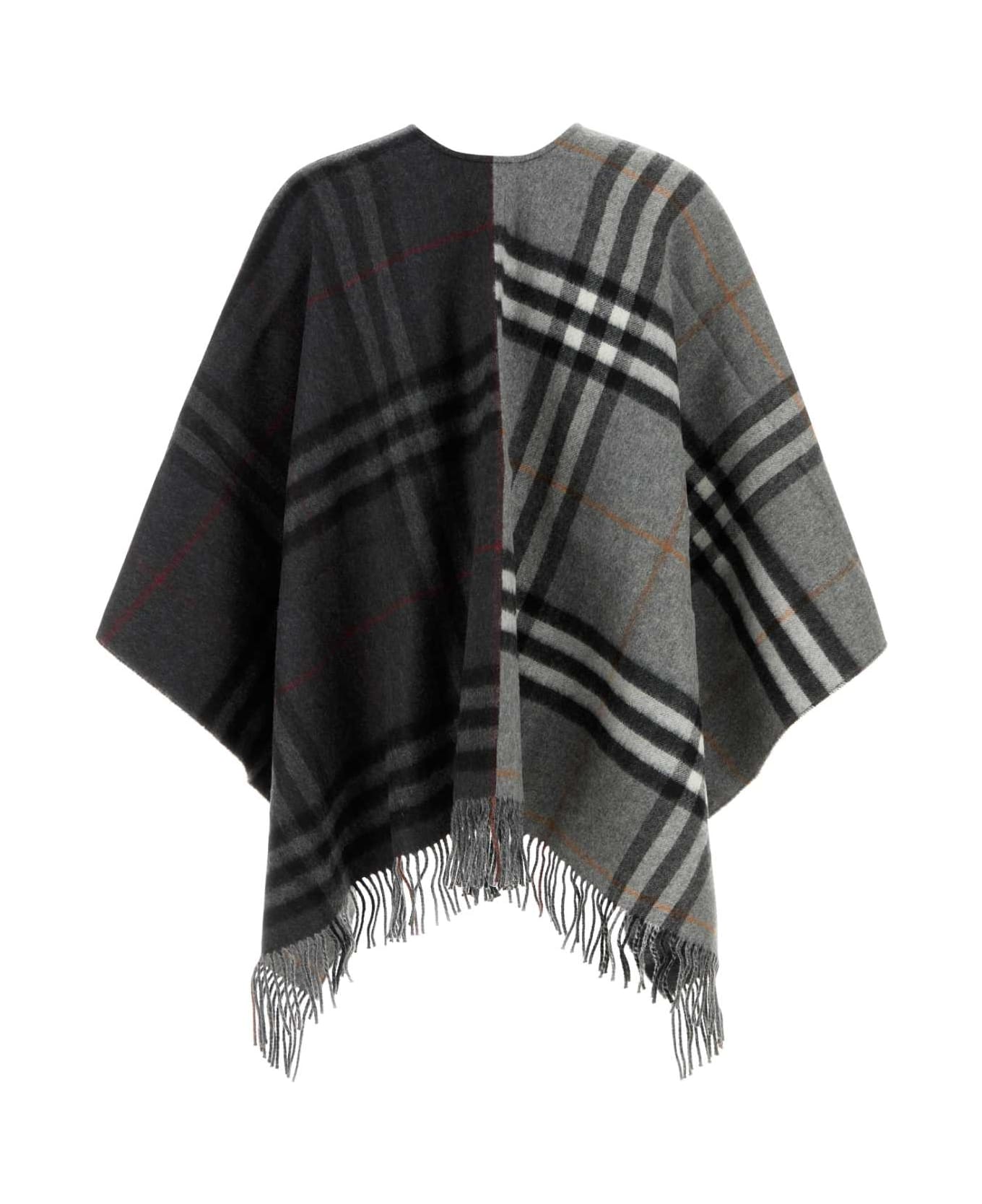 Burberry Embroidered Wool Blend Cape - A1345