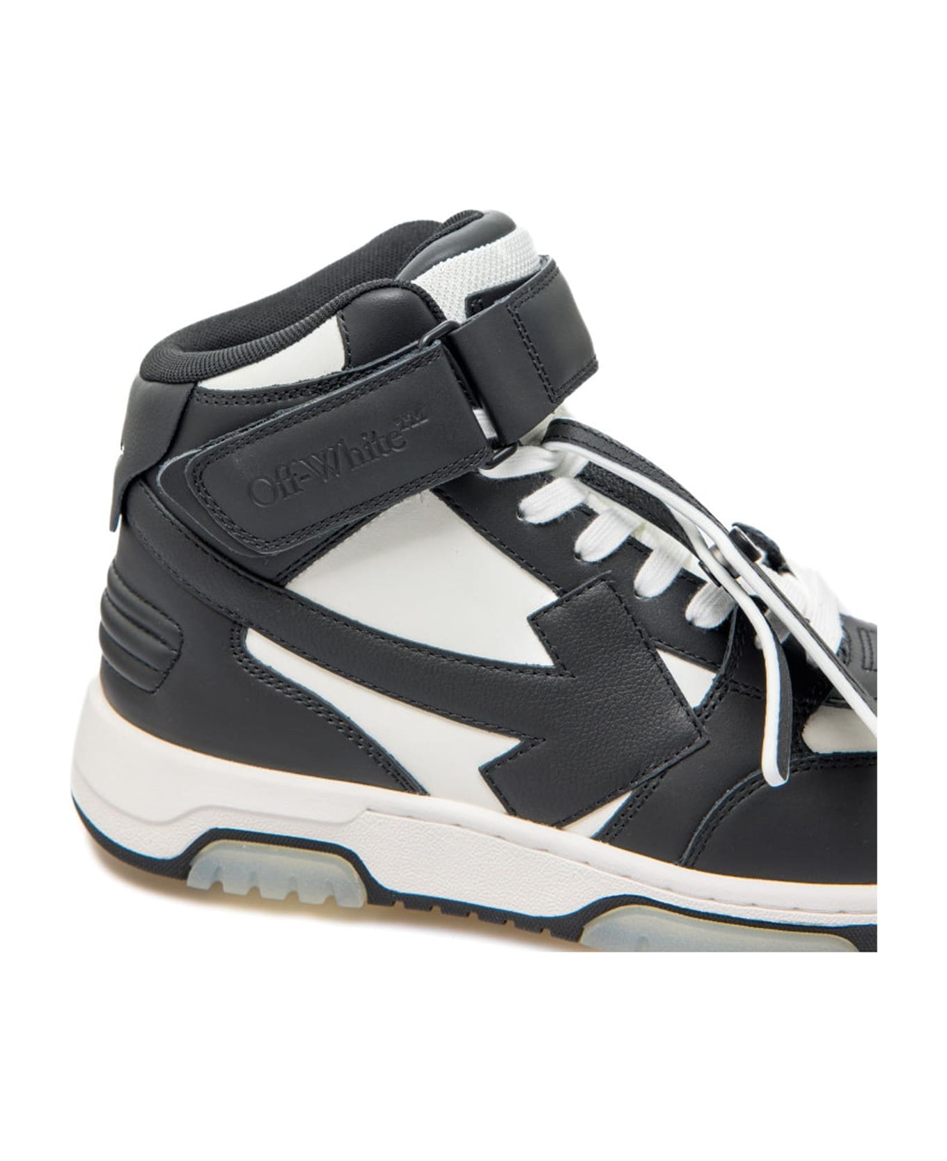 Off-White Off White Out Of Office Mid Top Sneakers - Black