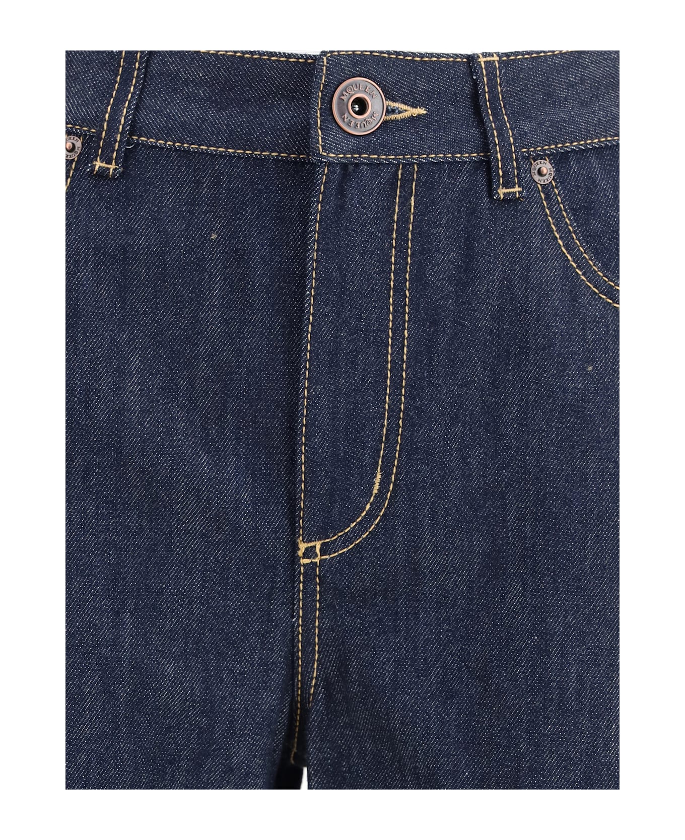 Alexander McQueen Denim Jeans Feature A Straight Leg