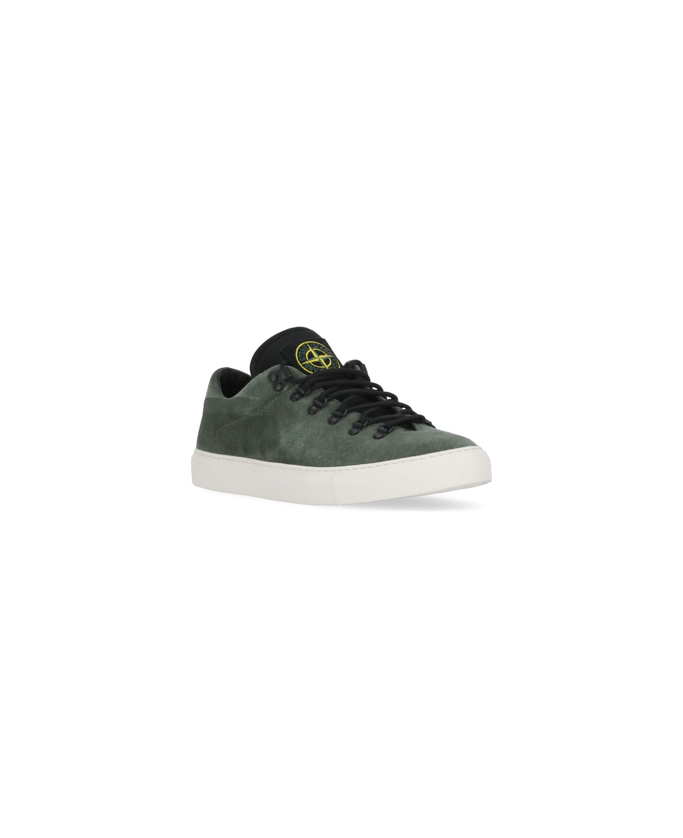 【関税＆送料込み】Stone  Suede Sneakers Stone Island ROCK Suede Sneakers | Neutrals | FARFETCH