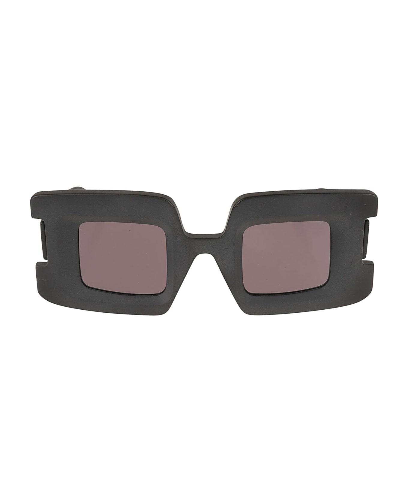 Kuboraum Thick Square Sunglasses - Black