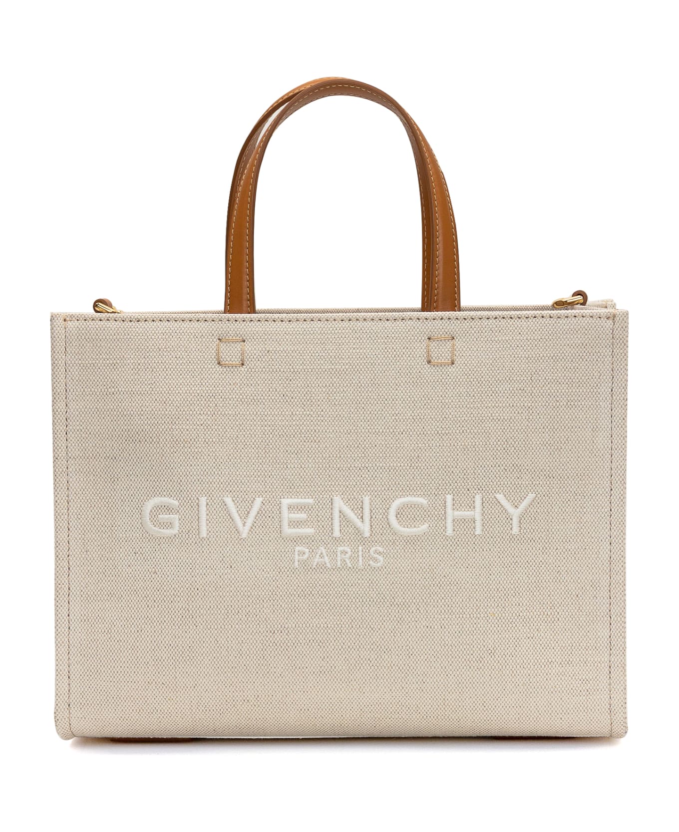 Givenchy G Tote Small Shopping Bag - NATURAL BEIGE トートバッグ