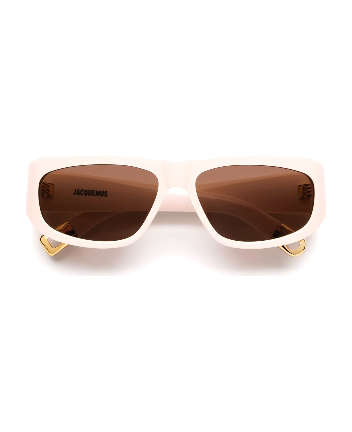 Jacquemus Pilota - Beige Sunglasses - brown