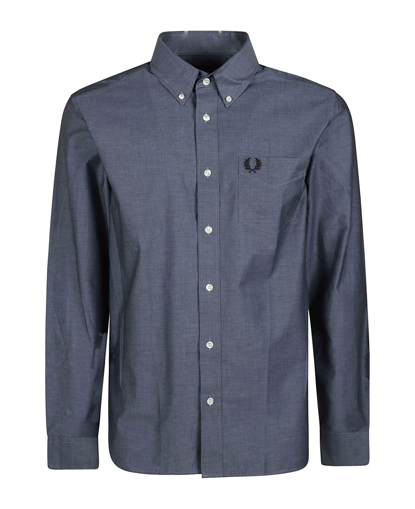 Fred Perry Button Down Collar Shirt - Navy