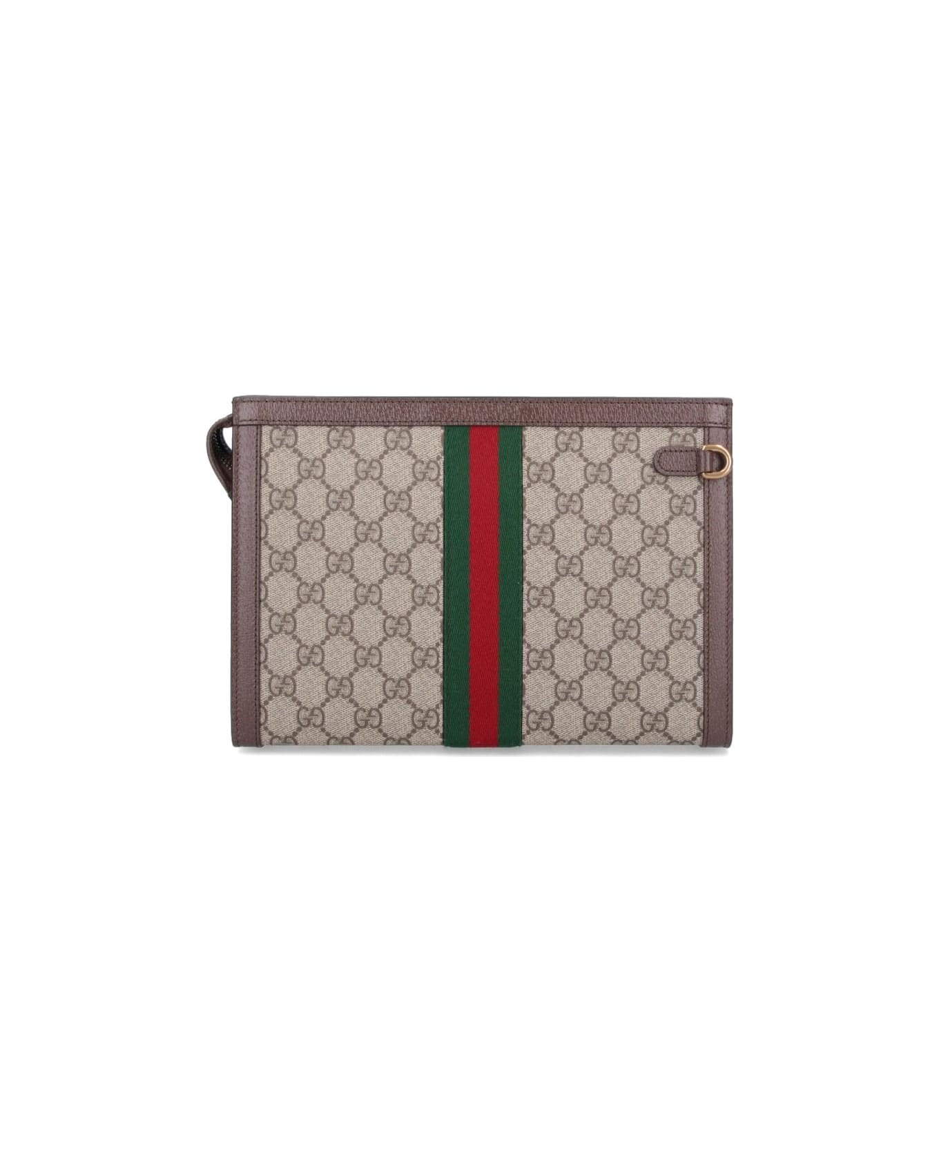 Gucci 
ophidia
 Pouch - B.eb/n.acero/vrv
