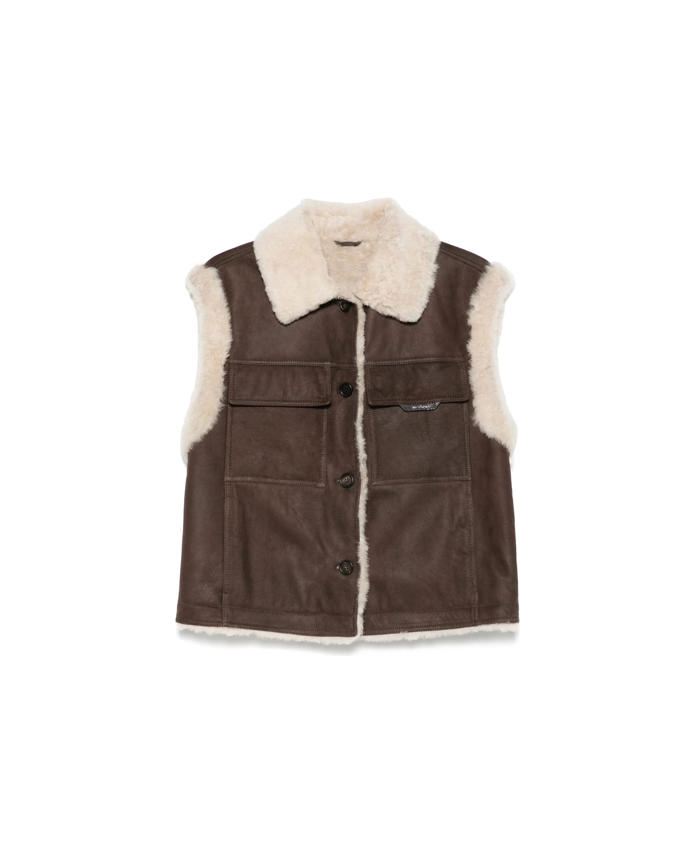 Brunello Cucinelli Waistcoat - BROWN
