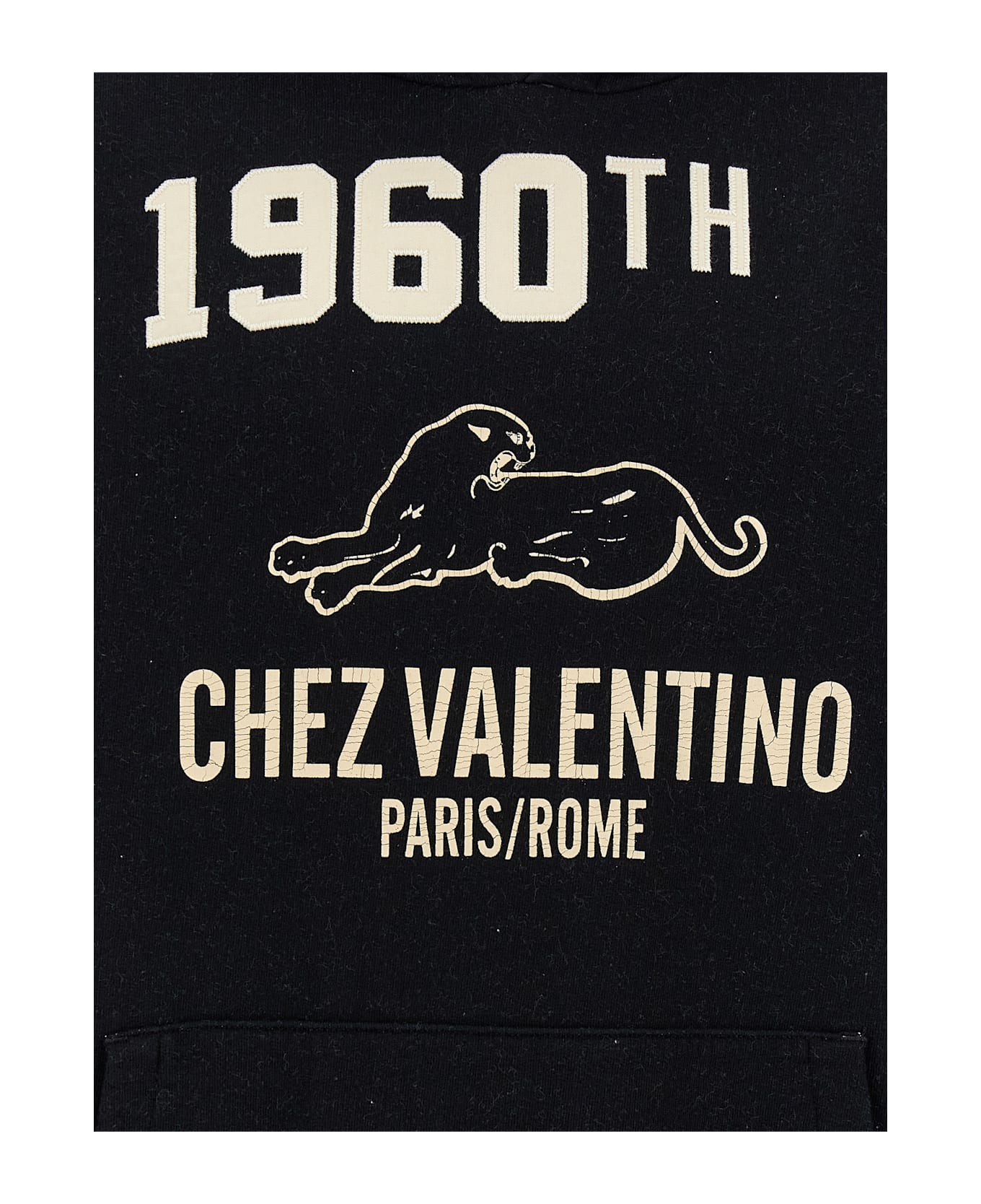Valentino Garavani Printed Valentino Garavani Hoodie - Black  