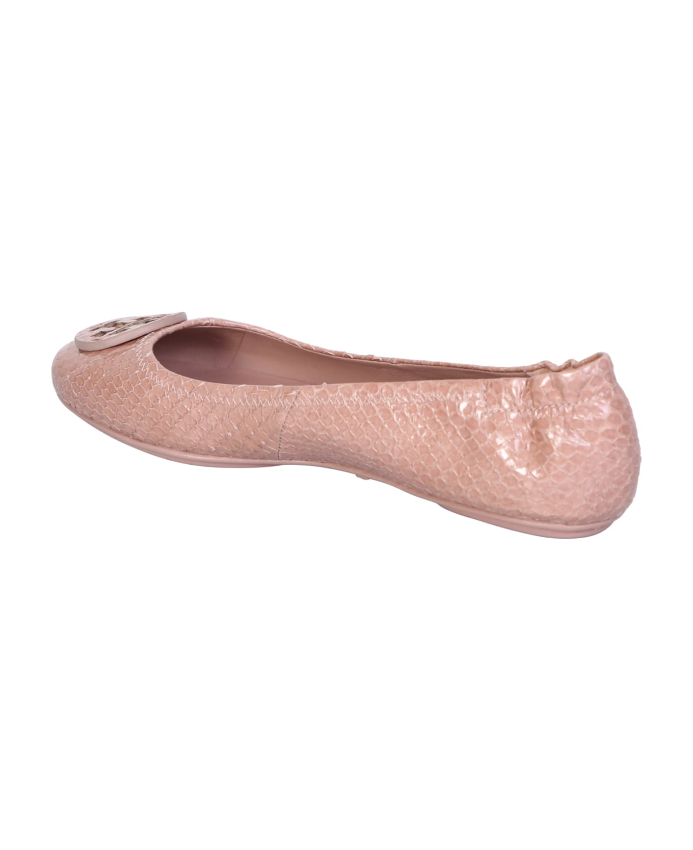 Tory Burch Minnie Travel Ballerina - Pink フラットシューズ