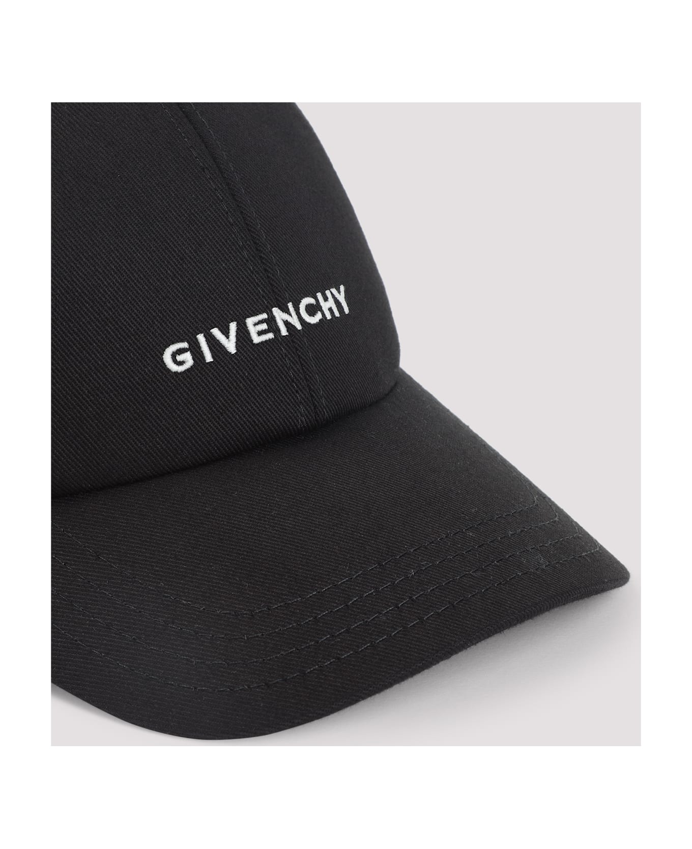 Givenchy Curved Cap - Black