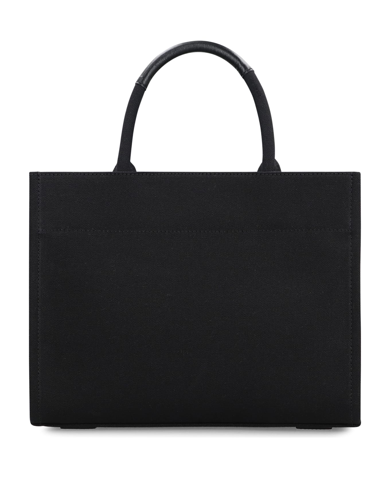 Versace Small Canvas Tote Bag - black