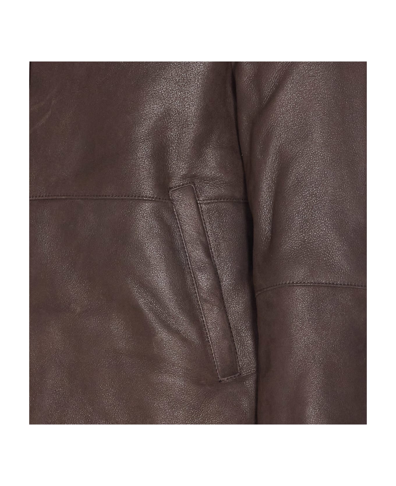 S.W.O.R.D 6.6.44 Shearling Jacket - Brown