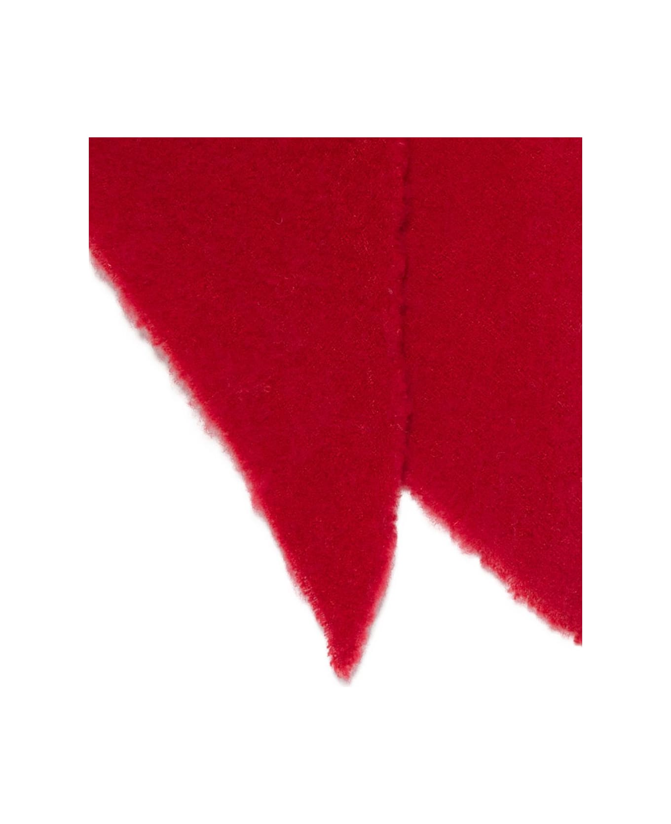 Faliero Sarti Kat Wool And Cashmere Foulard - Red