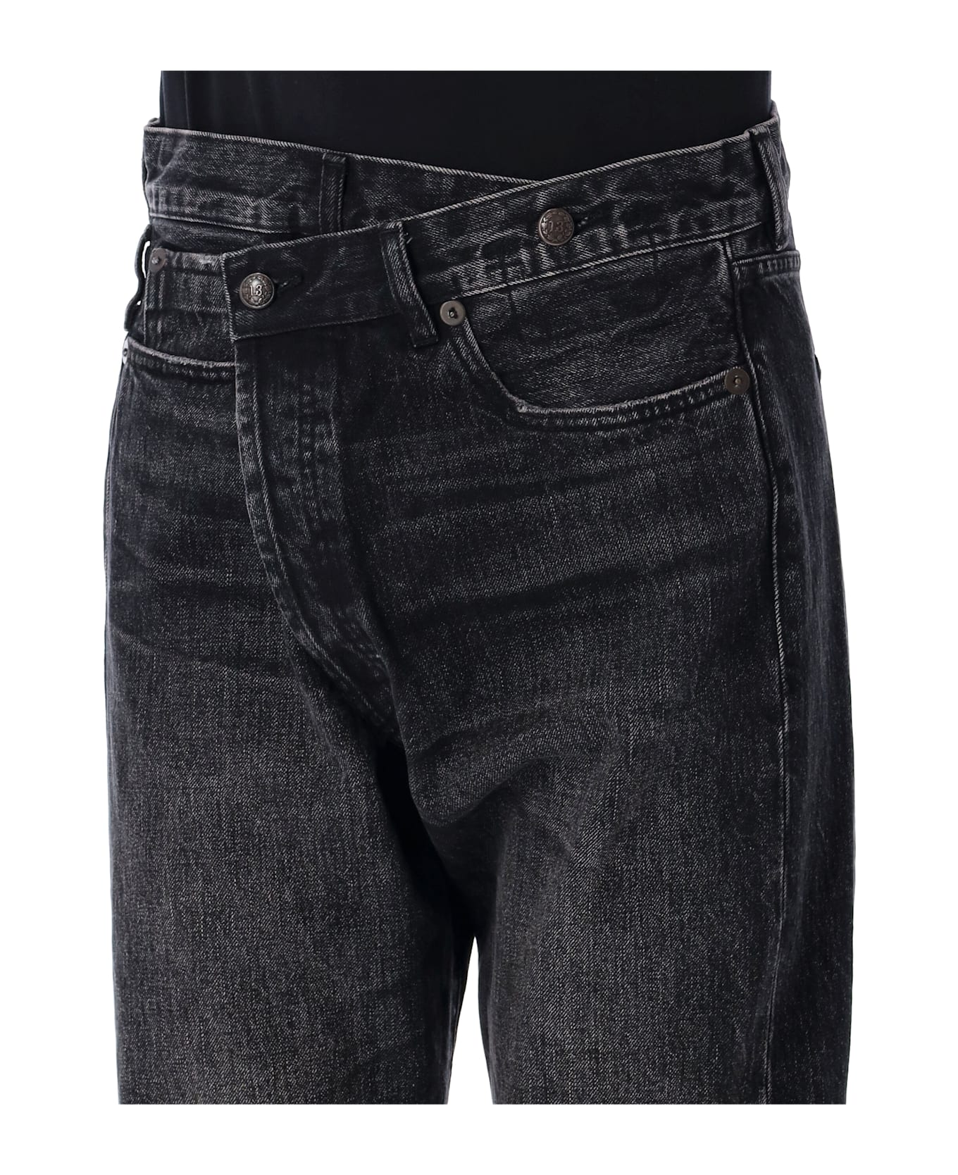 R13 Crossover Jeans - KESSAIR BLACK