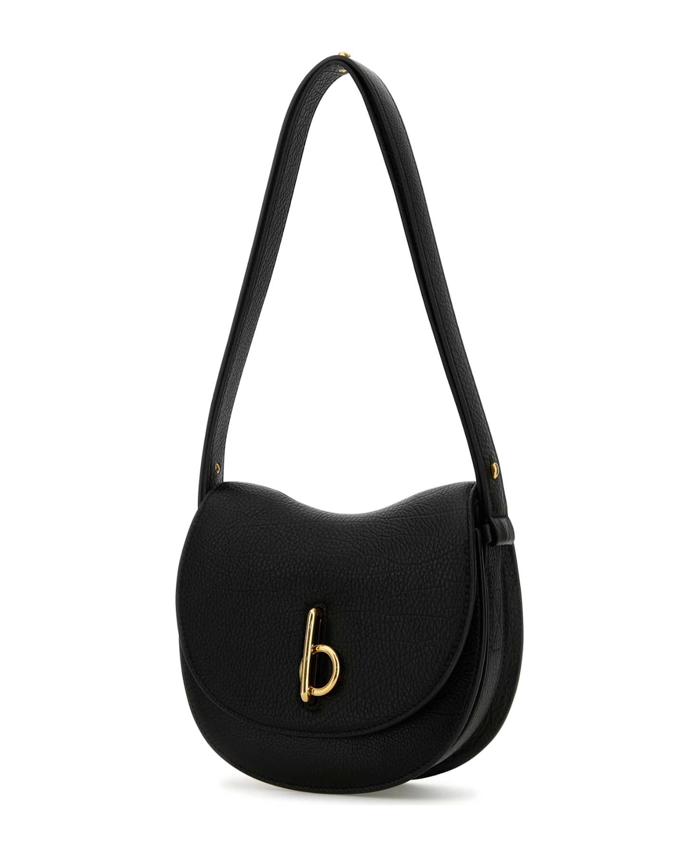 Burberry Rocking Horse Shoulder Bag - BLACK