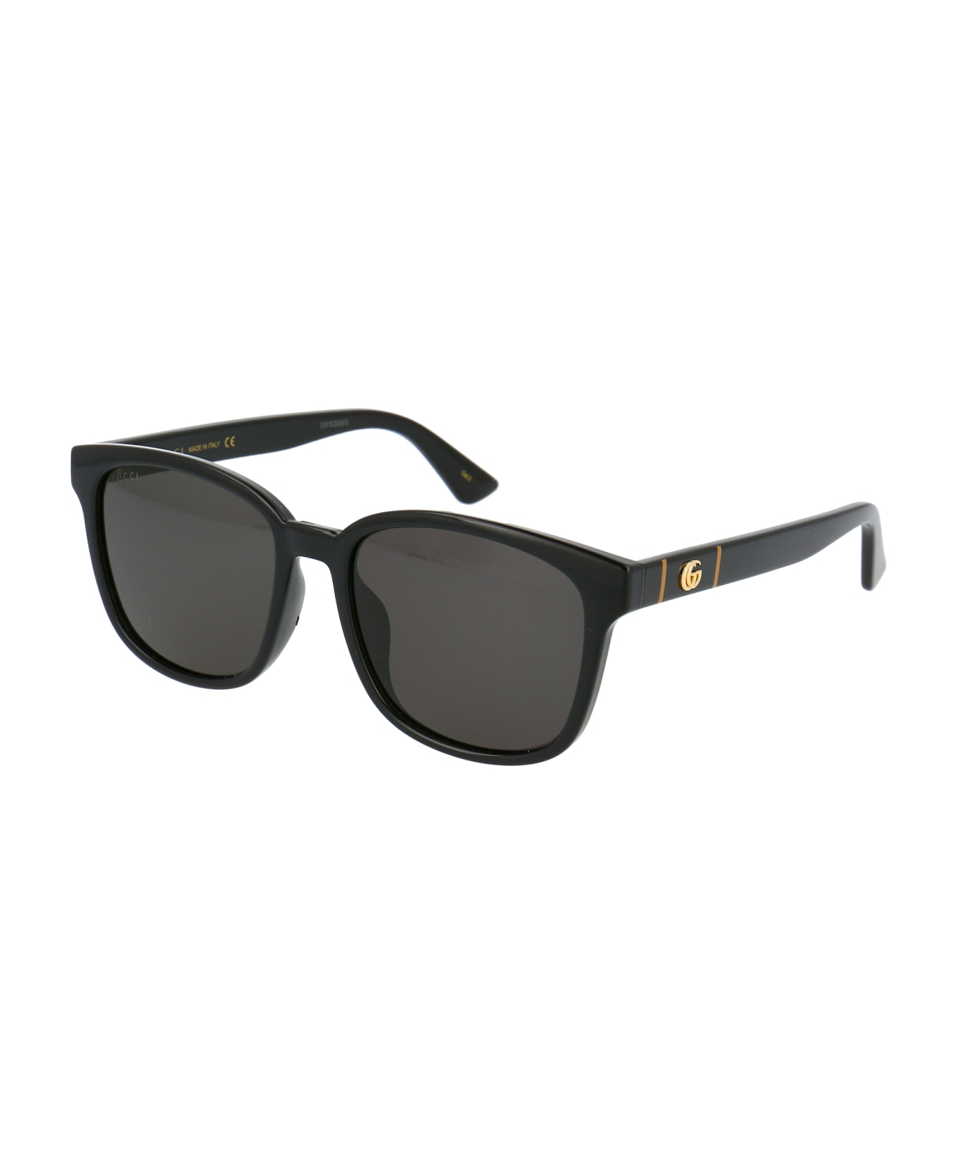Gucci Eyewear Gg0637sk Sunglasses - 001 BLACK BLACK GREY