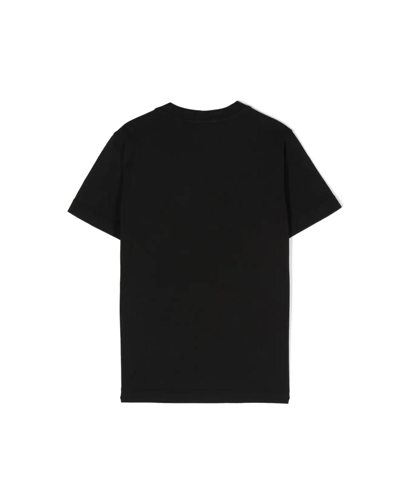 Stone Island Junior T-shirt - Black Tシャツ＆ポロシャツ