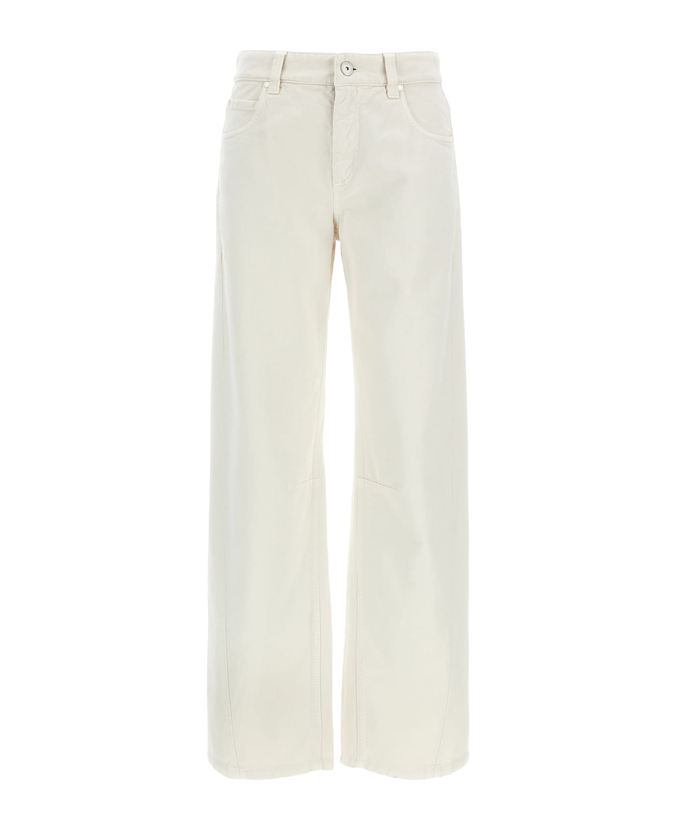 Brunello Cucinelli Loose Jeans - Beige