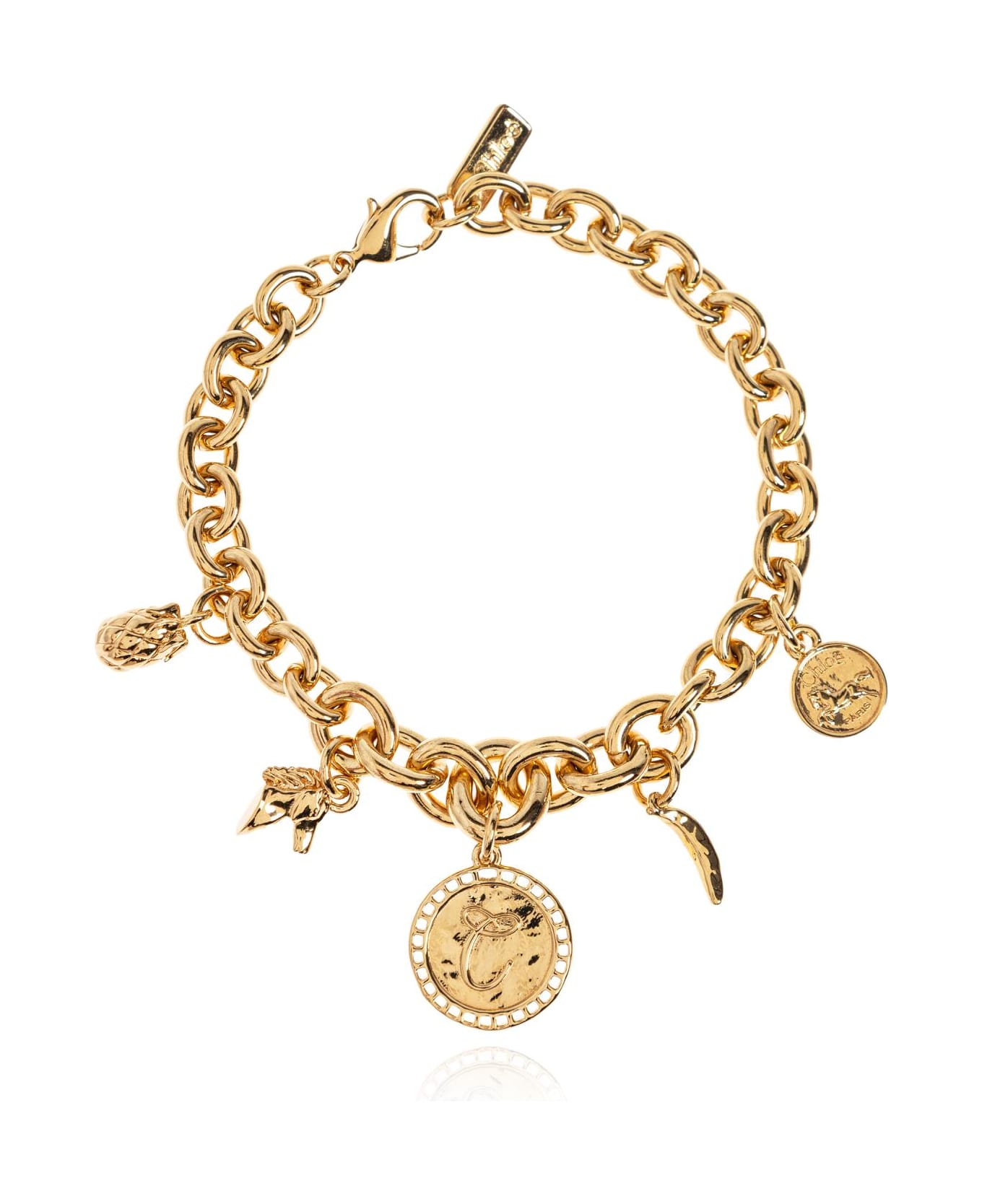 Chloé Brass Bracelet - GOLD