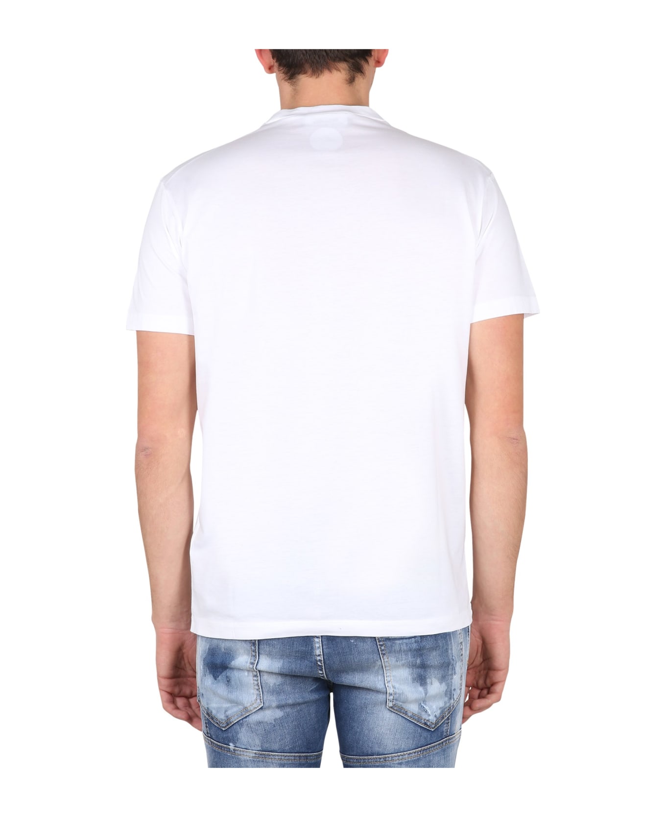 Dsquared2 D2 Surf Fire T-shirt - White