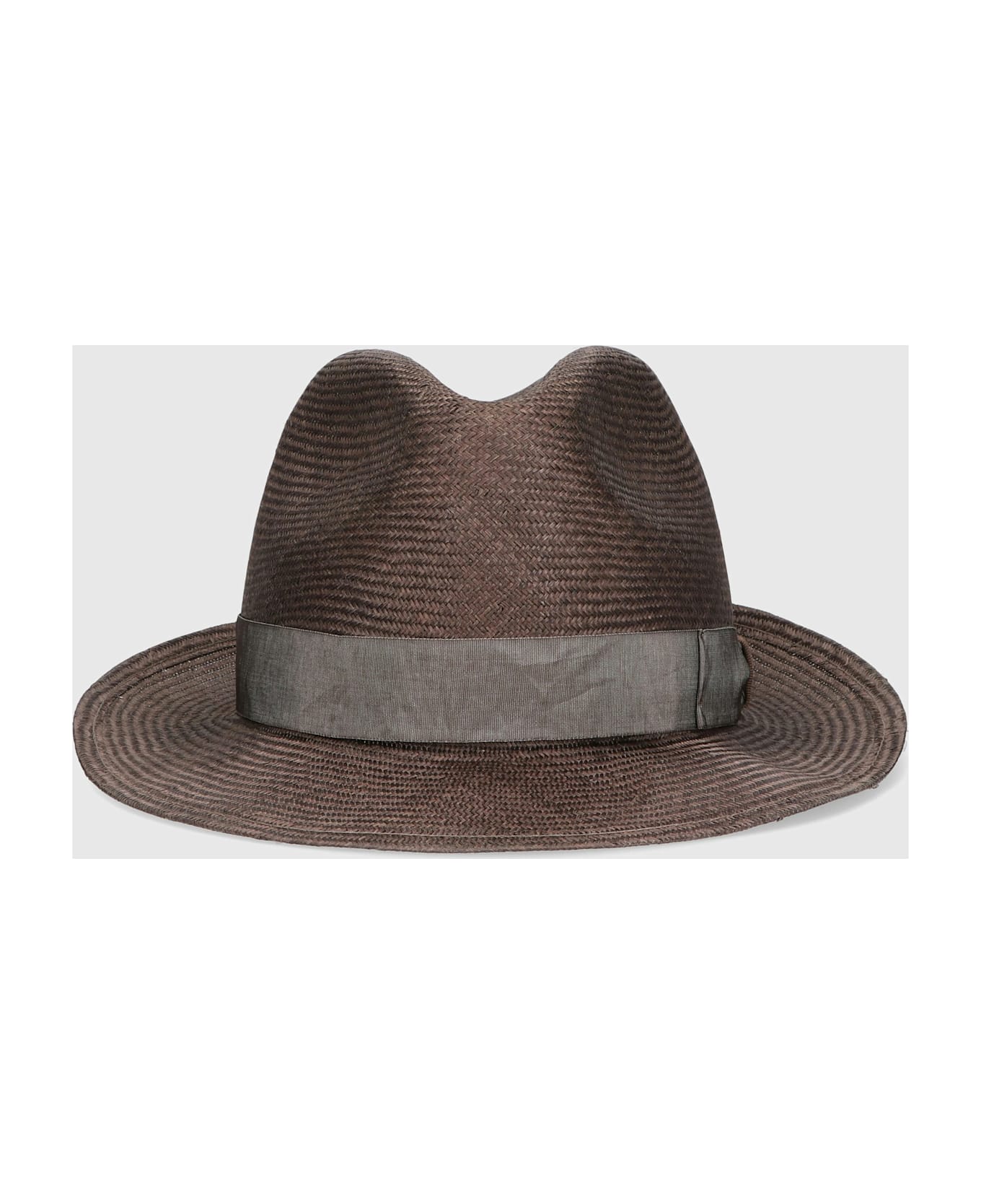 Borsalino Federico Parasisol - BROWN, CHOCOLATE HAT BAND