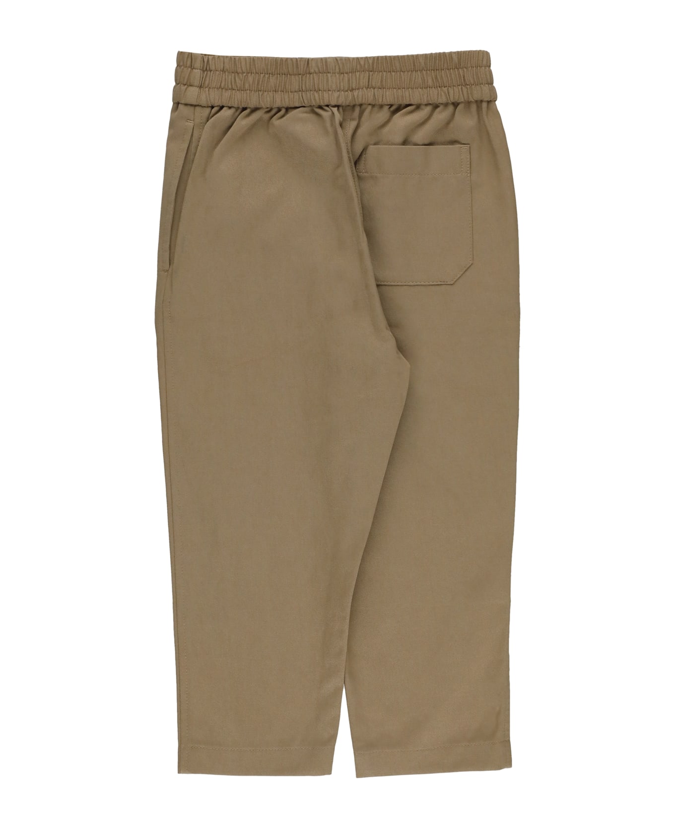 Burberry Cotton Blend Pants - Beige