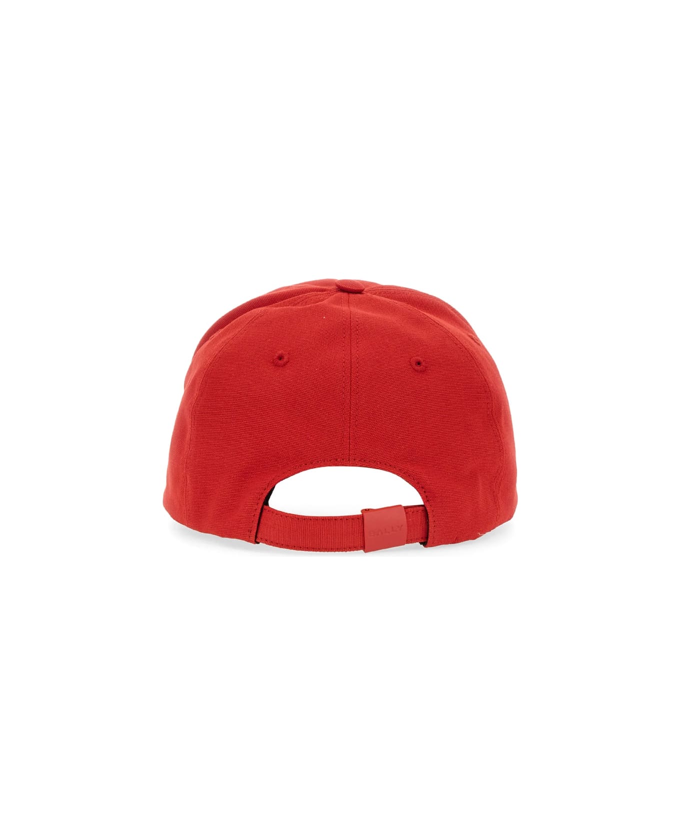 Bally Dpp-baseball Cap With Logo - Red