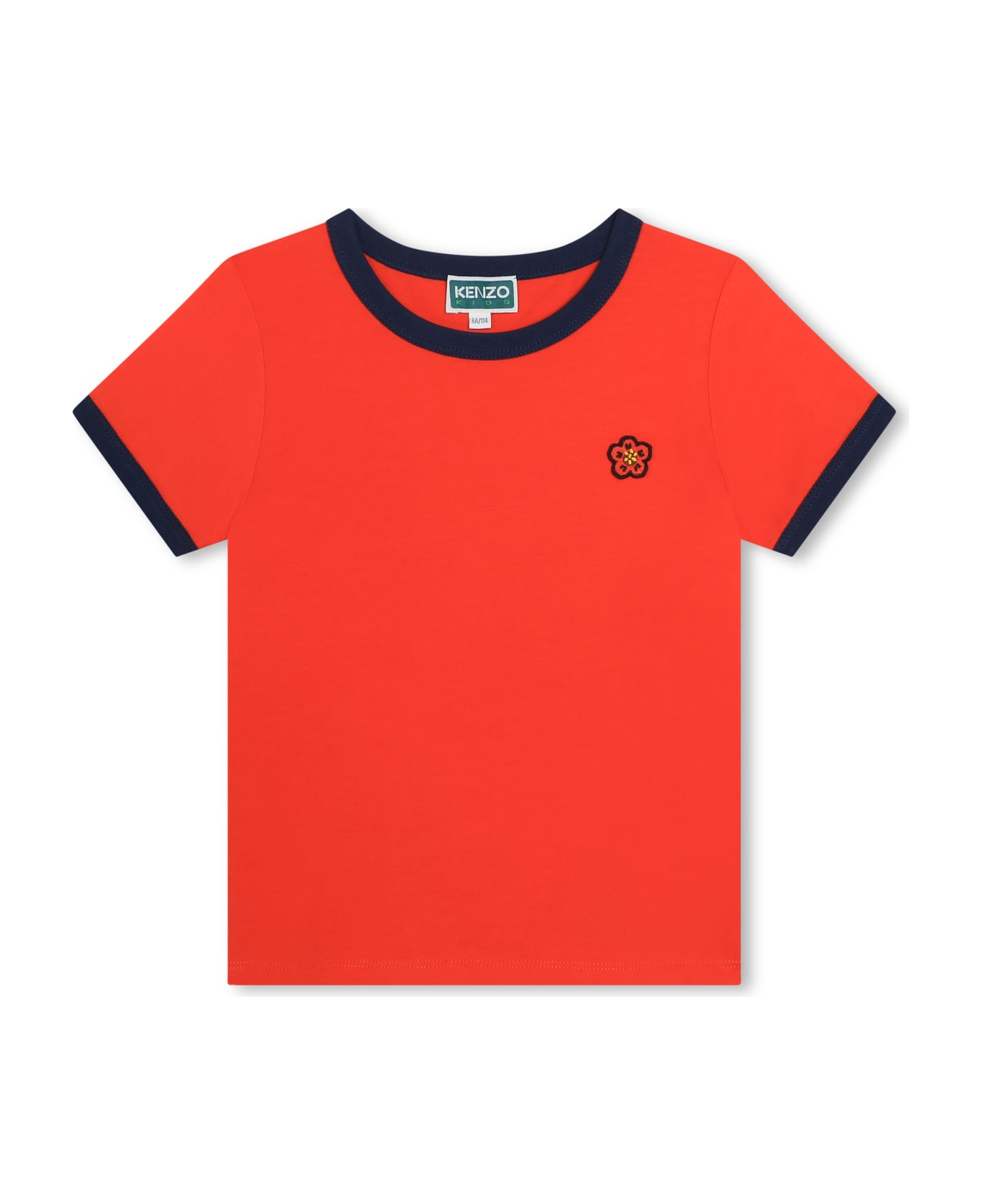 Kenzo Kids T-shirt Con Stampa - Red Tシャツ＆ポロシャツ