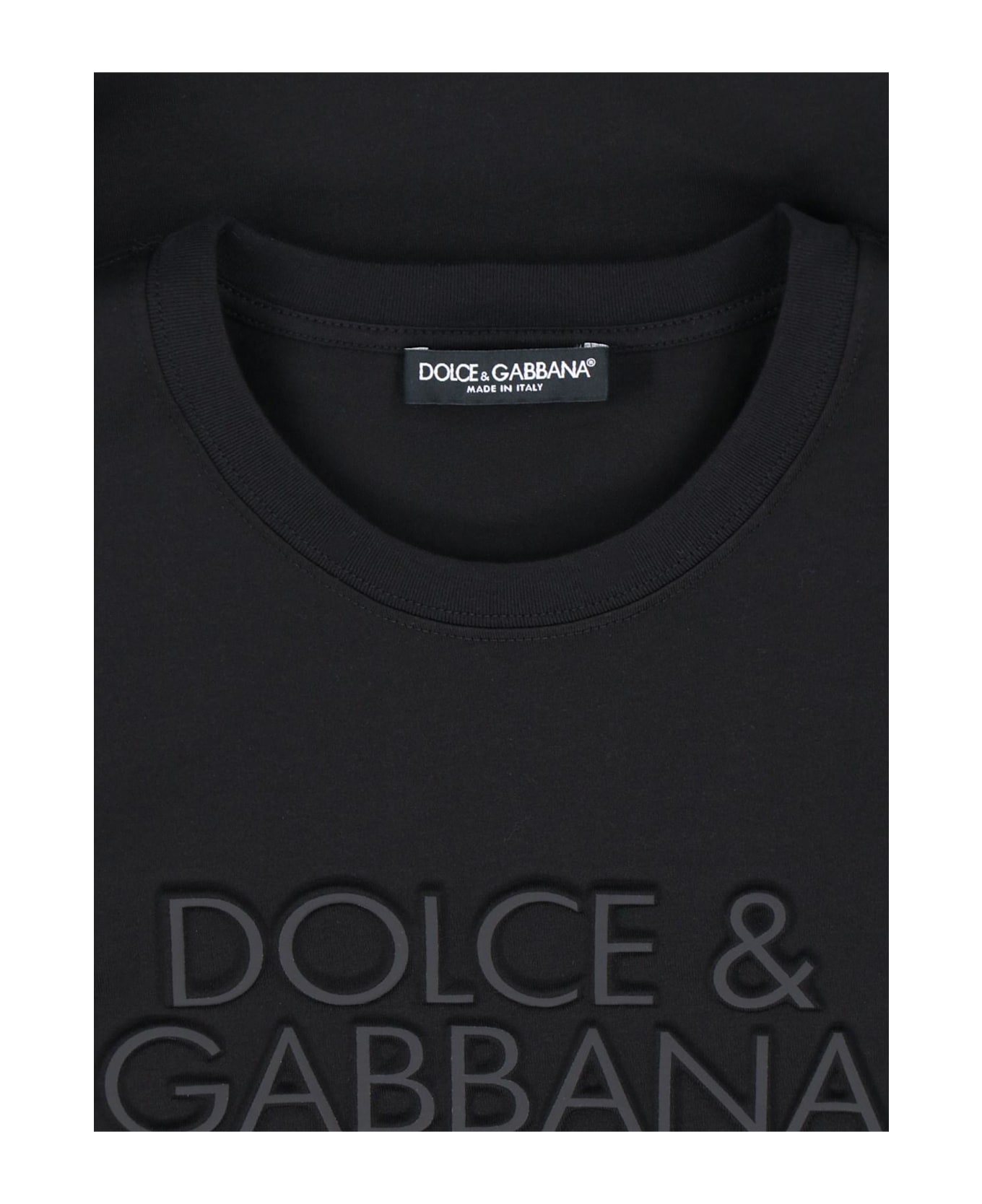 Dolce & Gabbana Logo T-shirt - Nero