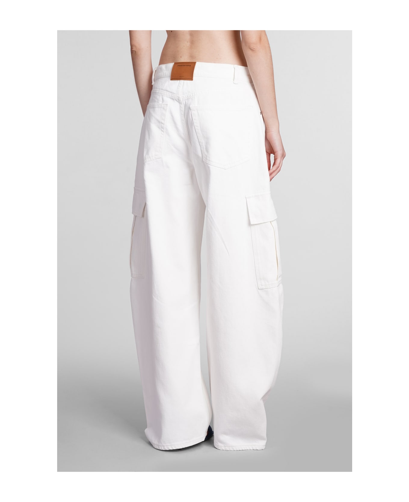 Alexander Wang Jeans In White Cotton - white