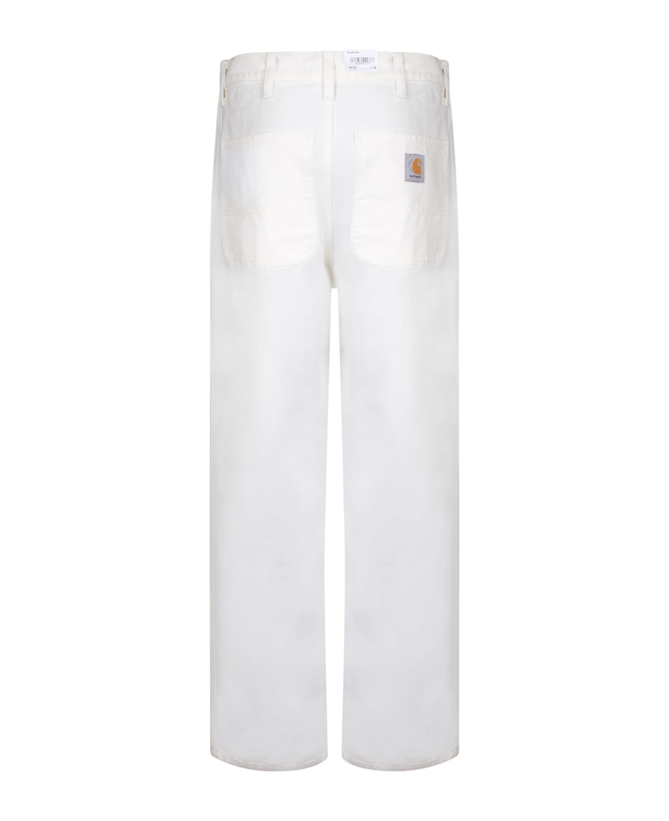 Carhartt 'simple Pant' Straight Fit Jeans - White