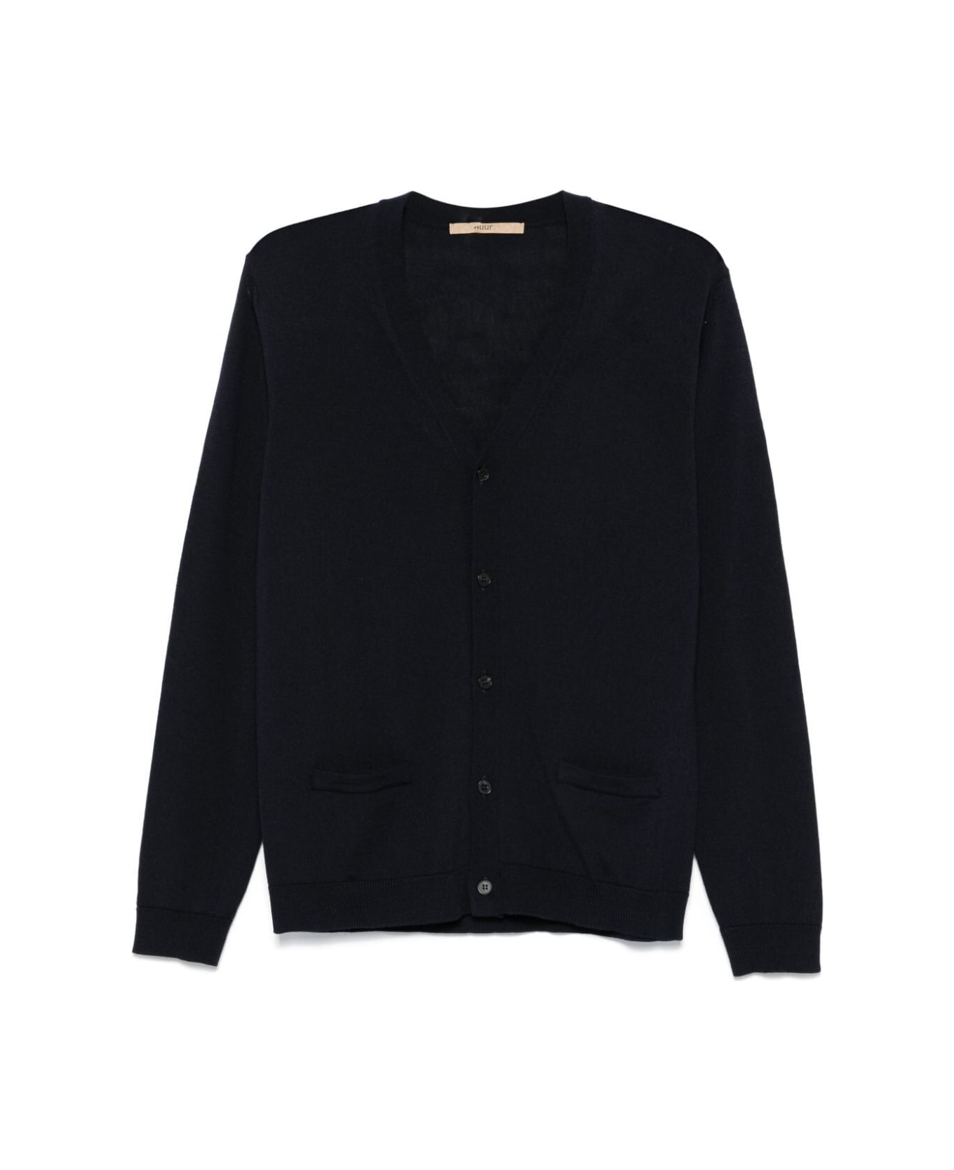 Nuur V-neck Cardigan - Navy