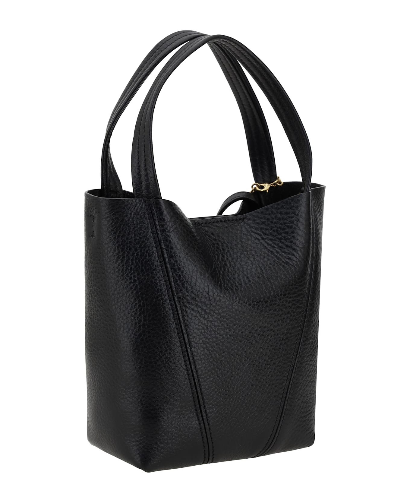 Chloé Spin Shoulder Bag - BLACK