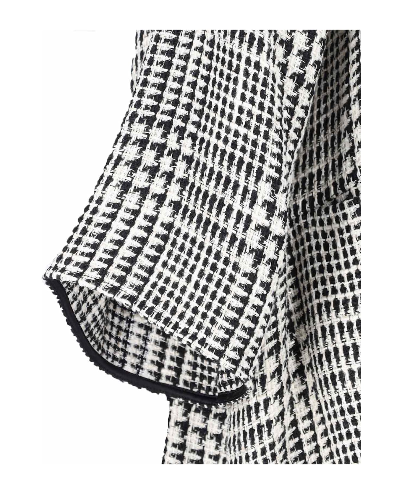 Gianluca Capannolo Cape "shelly" - Black  