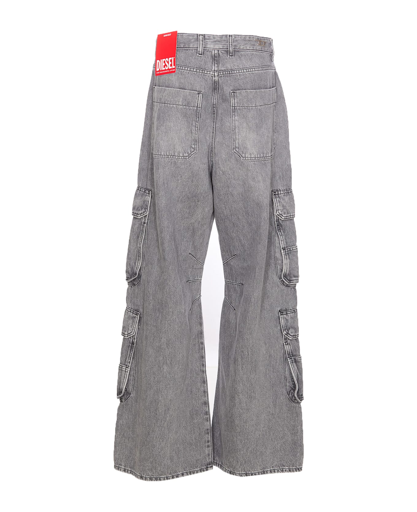Diesel D-sire-cargo Jeans - Grey