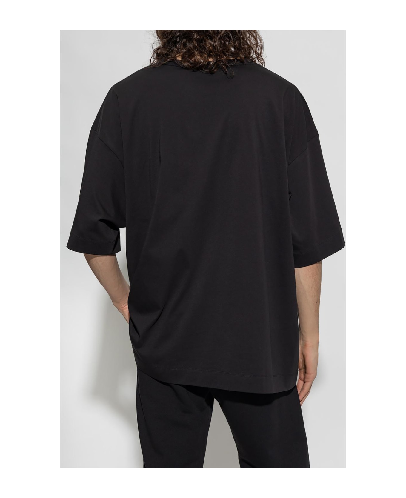 Dries Van Noten Cotton T-shirt - BLACK シャツ